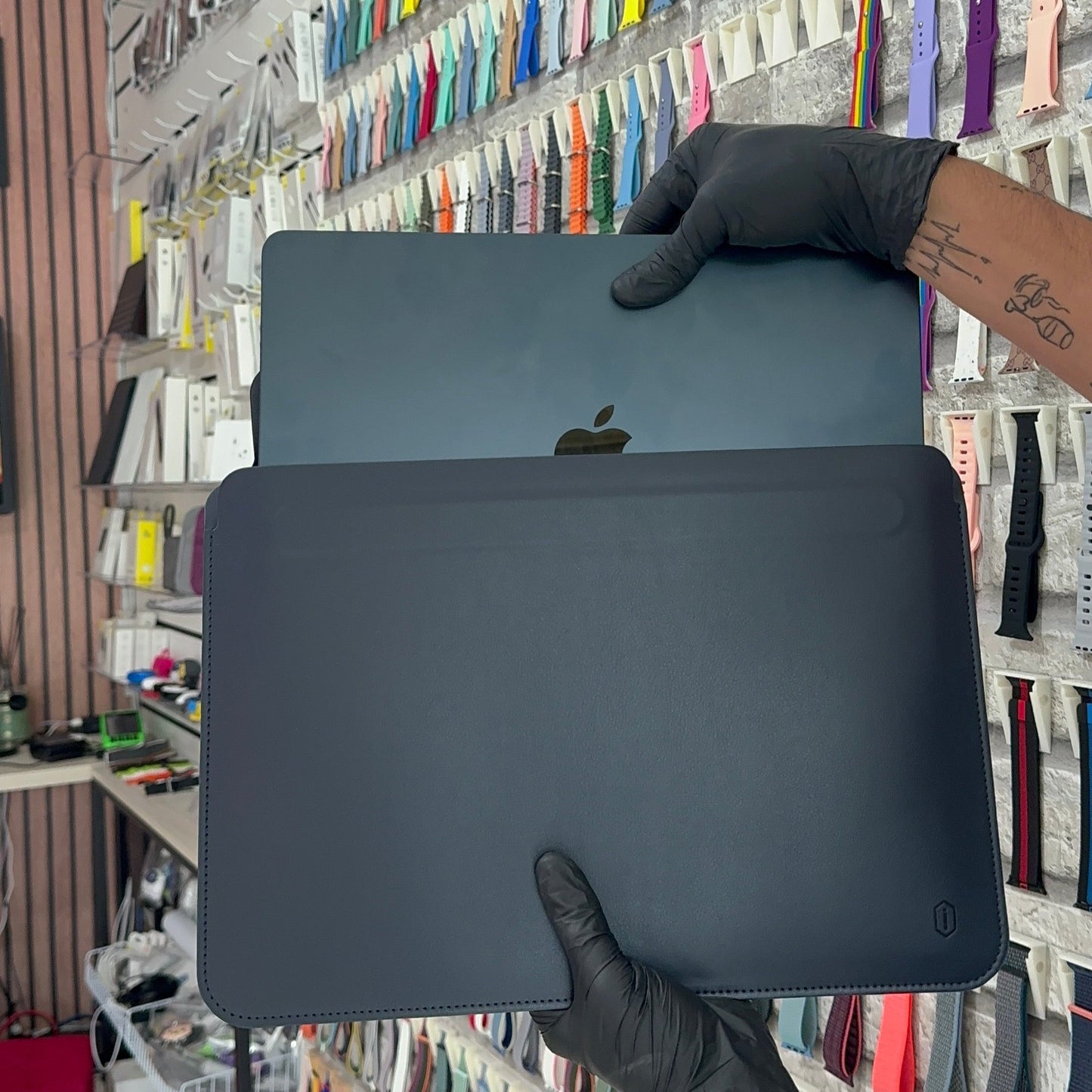 Capa de couro Skin Pro 2 para MacBook